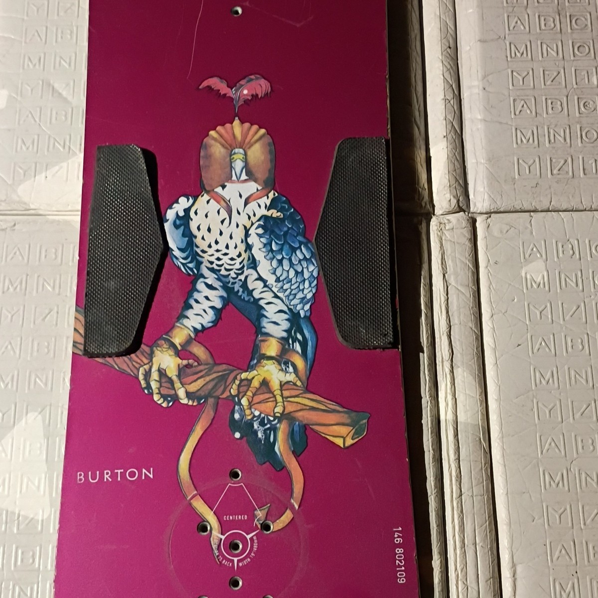 Burton Freedom 51 Snowboard 146cm Pink Yellow Superfly II Wood