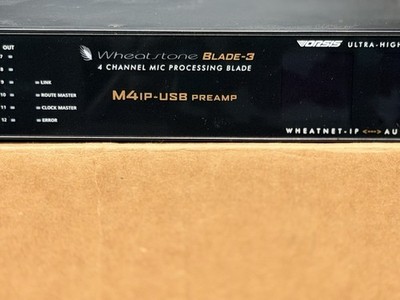 Wheatstone M4-ipusb Microphone Processing Blade