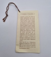 Eberhard & Co. Eberhard 8 days instructions for use folding paper good condition