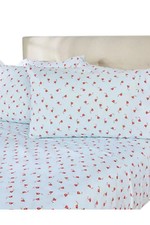 Home Reflection Double Brushed Novelty Printed Sheet Set Rose