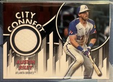 AUSTIN RILEY 2026 TOPPS SERIES 1 BASEBALL CITY CONNECT GAME USED RELIC #CC-ARI