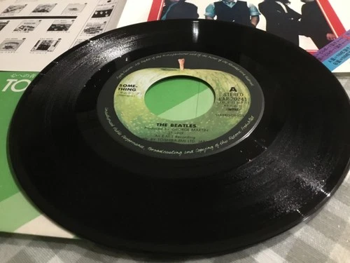 The Beatles Something Japan 7" Vinyl 27