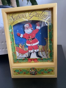 Vintage Dancing Santa Music Box | eBay
