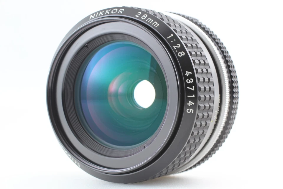 [COMO NUEVO con correa] Nikon EL2 SLR cámara fotográfica negra lente 35 mm Ai 28 mm F2,8 de JAPÓN Foto 3 de 4