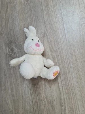Peluche doudou Petit lapin blanc crème gipsy - Photo 1/4