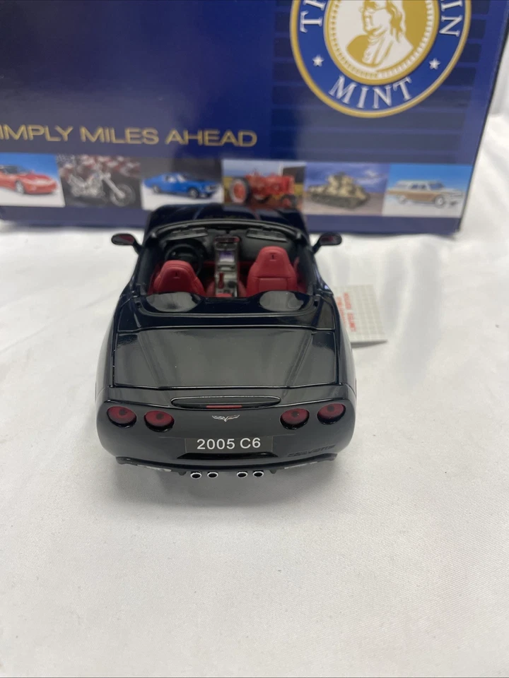 FRANKLIN MINT 2005 CORVETTE C6 CONV. MODEL B11E044 - Image 3 of 4