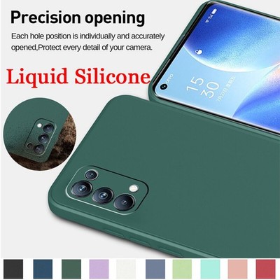For Oppo Find X6 X5 X3 Pro Lite A94 A53 A5 Shockproof Liquid Silicone Case Cover