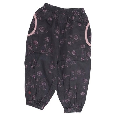 Minymo, Haremshose, Größe: 80, Grau/Pink, Baumwolle, Blumen #Q6v