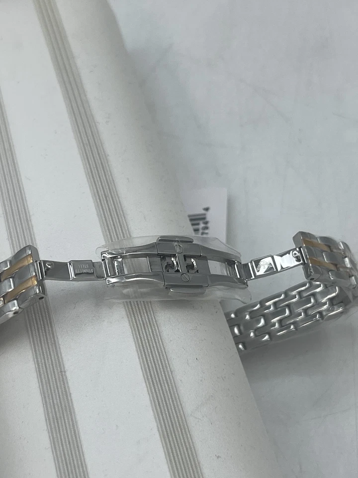 Emporio Armani Womens 32MM Two-Tone Bracelet Watch Rose Gold / Silver AR11293 - Image 3 of 4