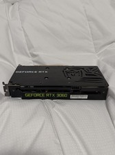 NVIDIA GeForce RTX 3060 Black Dual Fan Graphics Card HDMI DisplayPort