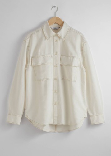 & OTHER STORIES Oversized Utility Shirt