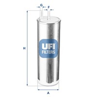 Kraftstofffilter UFI 31.947.00 Filtereinsatz FüR 7EJ 7HJ T5 7HB 7EB VW 7EF 7HM