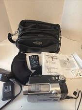 Samsung DuoCam SC-D6550 Mini DV Camcorder w/Power Cable NO Charger Tested Good