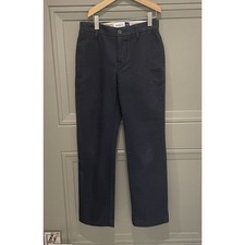 Gap Kids Boys 10 Slim Straight Fit Navy Blue Uniform Dress Pants