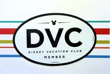 DVC Disney Vacation Club Member Magnet Black and White New - Free Shipping