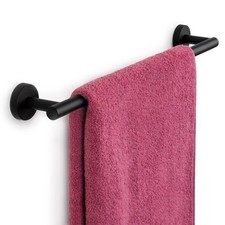 14 Inches Hand Towel Holder Matte Black - Bathroom Hardware Black Towel Bar -...