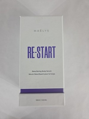 Maelys Re-Start Resurfacing Body Serum 3.5 oz / 100 G  NEW IN BOX