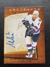 2025-26 Artifacts Mattias Ohlund History Lesson Signatures Auto #HL-8A Canucks