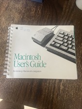 Apple Macintosh User's Guide for Desktop Macintosh Computers Manual