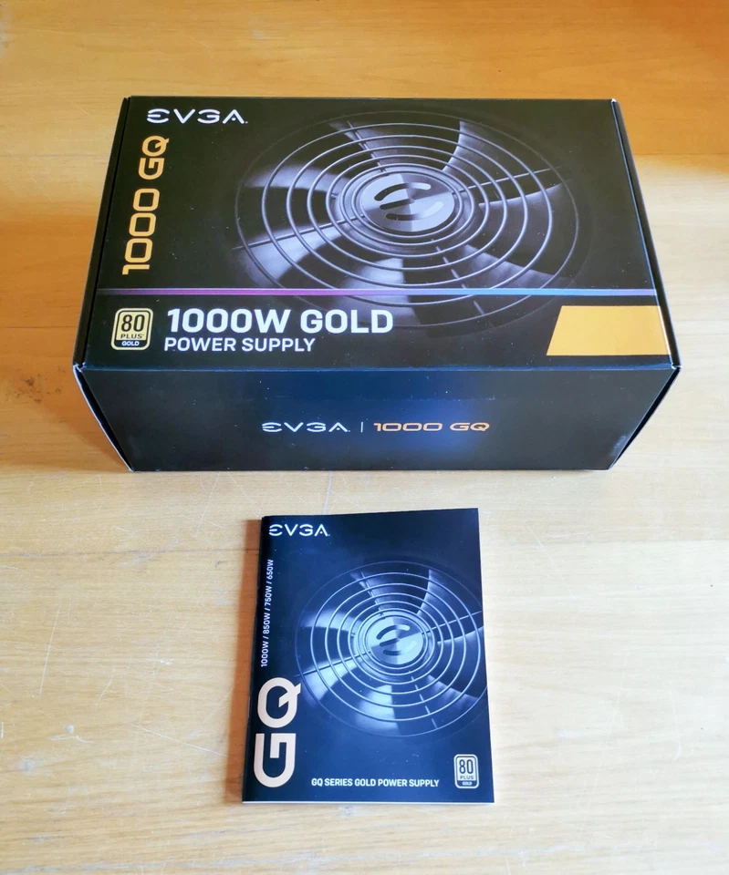 EVGA 1000 GQ 80+ Gold 1000W Power Supply – Semi-Modular PSU, High Efficiency - Immagine 3 di 3