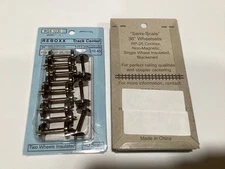 ReBoxx-4 36" HO Semi-scale wheels sets, 1.030" Axle Length, 12/ Pkg, NMRA RP-25