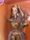 Barbie Fashion Photo 1977 Vintage Doll In A Golden Dream Outfit And Repro Box