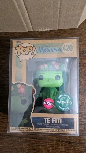Funko Pop! Disney Moana Te Fiti Flocked #420 Earth Day 2022