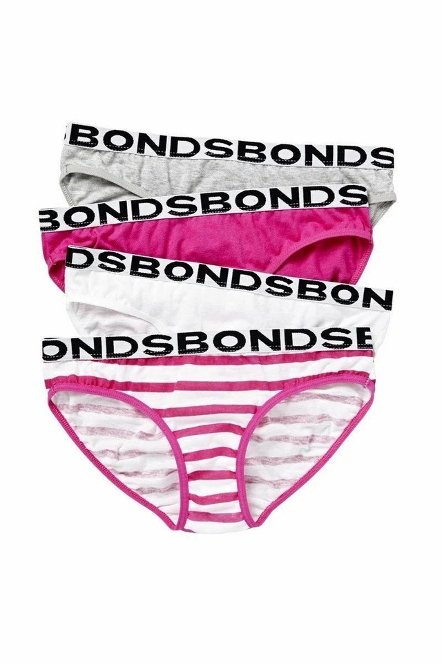 12 Pairs X Bonds Girls Underwear Kids Briefs Knickers Undies Assorted Colours - image 2 of 4