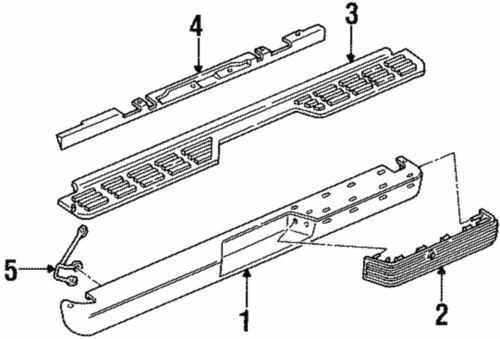 Soporte de montaje para Chevrolet GMC Tahoe Yukon Suburban SLT 1992-2000 (N/P 15644916)