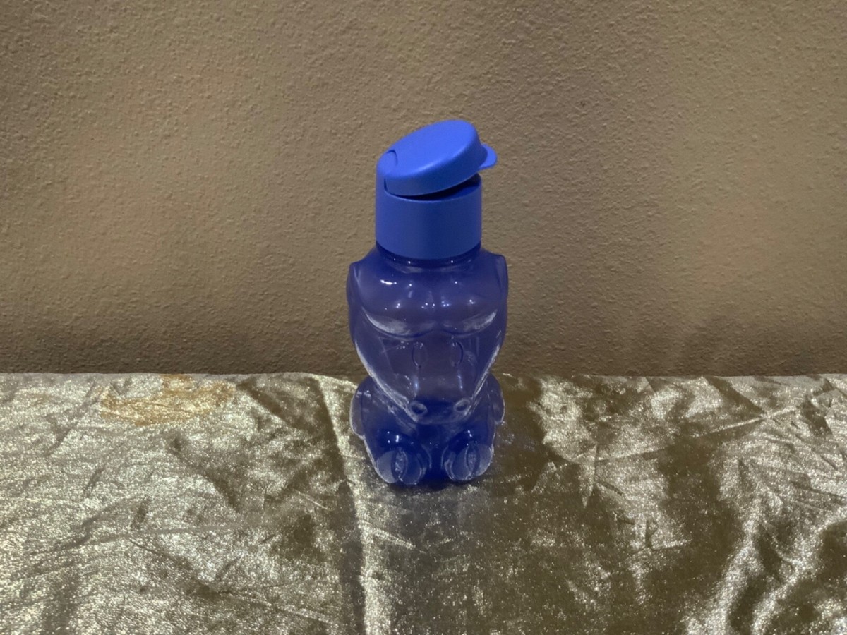 New Tupperware Beautiful Mini Eco Bottle Kids Buffalo Design 350ml Purple  Color