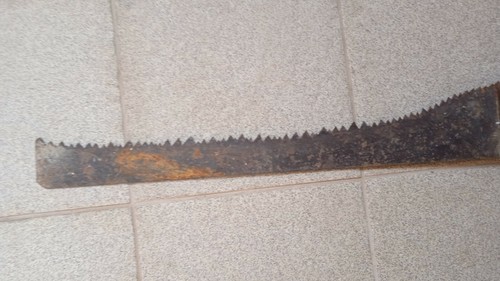 HANDSAW 21in long Handtool Rare Collectible Vintage Antique 53cm - Picture 10 of 12