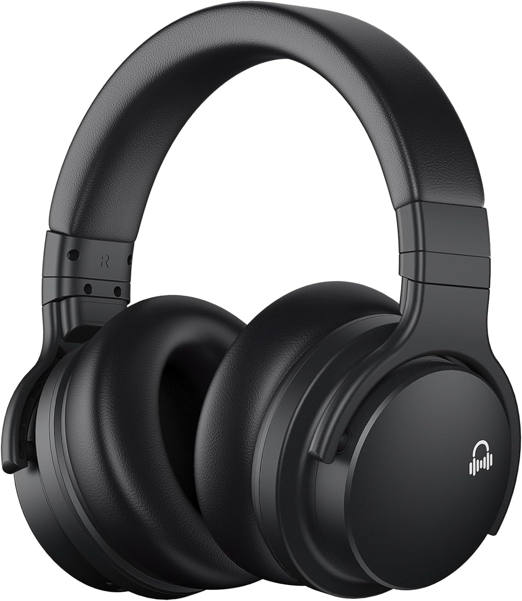 Auriculares inalámbricos con cancelación de ruido sobre la oreja