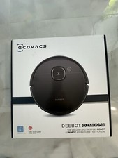 DEEBOT EcoVacs Ozmo 950 Wi-Fi Connected Robot Vacuum / Mop Black Good Condition