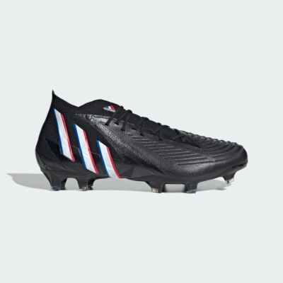Men's Size 7 / 8 Women's adidas Predator EDGE 1 FG Firm Ground Boots Black/White