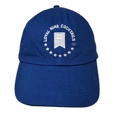 Loyal Nine Cocktails Slideback Hat Blue One Size Embroidered 6 Panel