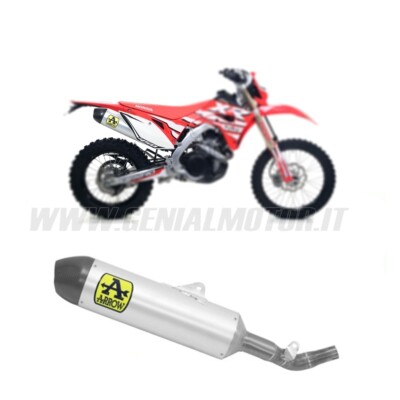 Auspuff Arrow Zug Race-Tech Alu F Carbon HONDA CRF 450 L 2019 > 2020