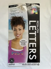 Horizon Group USA Iron-On Letters Tie Dye 50 Pieces New in Package