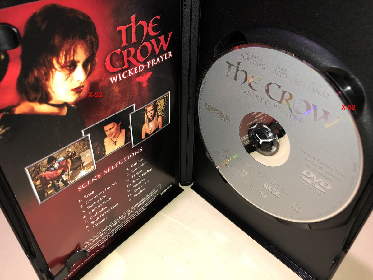 The Crow Wicked Prayer DVD Edward Furlong Tara Reid David