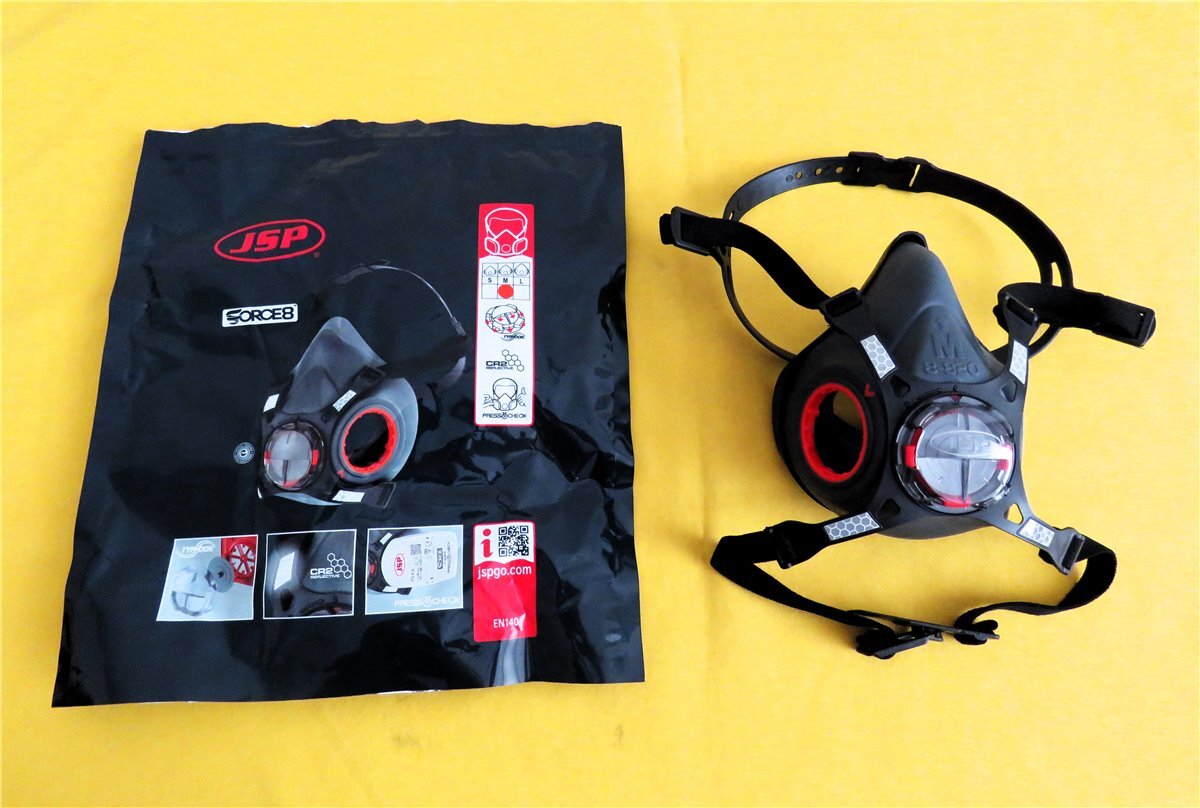 JSP Force8 Halbmaske Gr. M (nur Maske) Half Mask Force®8 F8-820 Atemschutzmaske
