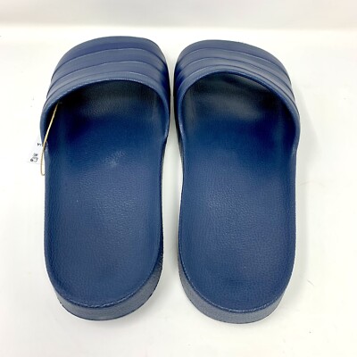 Adidas Adilette Aqua Slide Sandals Blue Men display picture 1