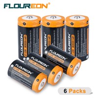 6x Floureon D 9000mah Ni-mh Rechargeable Battery For Gas Stove Hot-water Heater 6x Floureon D 9000mah Ni-mh Rechargeable Battery For Gas Stove Hot-water Heater