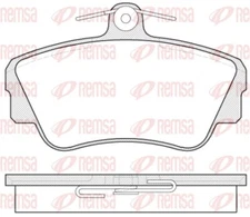 Remsa 0309.00 brake pad set, disc brake for Volvo