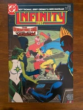 INFINITY INC #8 (DC, 1984) VF- Roy Thomas/Gerry Ordway