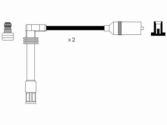 Faisceau d'allumage VW Passat B5 1.8 pour stopper le ralenti instable
