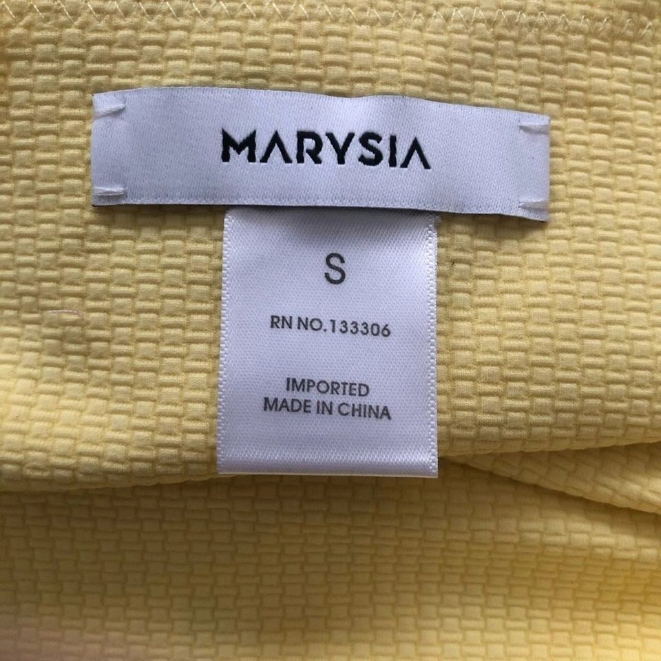 Parte inferior de bikini Marysia Swim Honolulu Zig Zag Banana Bandana nueva sin etiquetas talla pequeña Foto 3 de 4