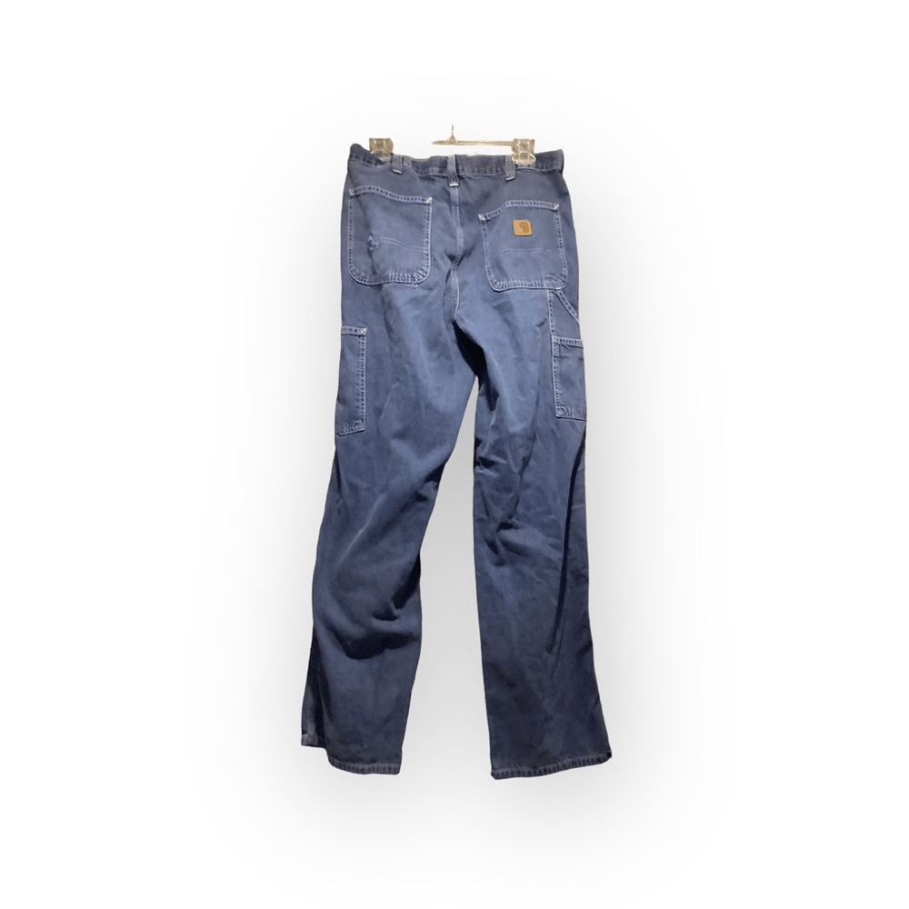 Carhartt Original Fit Utility Painters Denim Work Pants Sz
