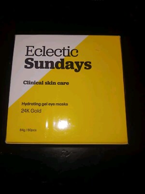 Eclectic Sundays 24K Gold Hydrating Gel Eye Mask - 60 pcs 