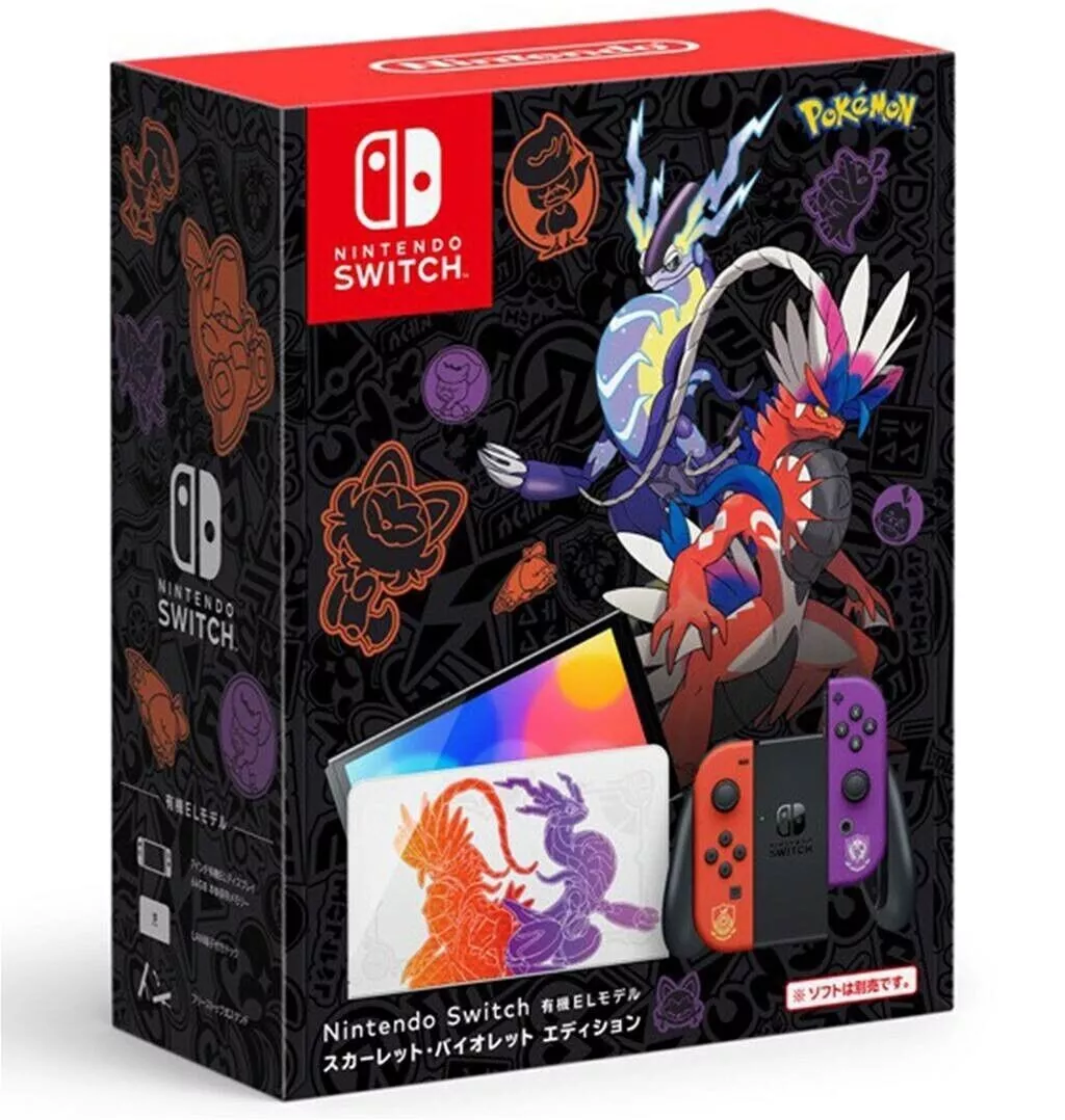 Nintendo Switch OLED 64GB Pokemon Scarlet & Violet ✨ Limited