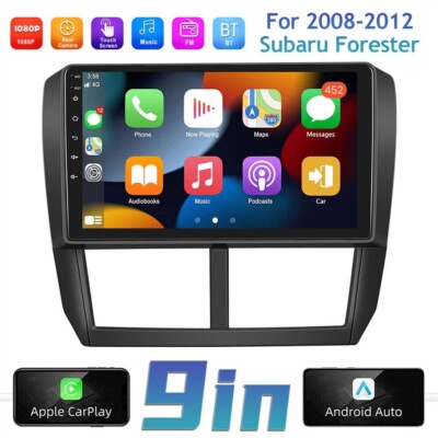 For Subaru Forester Impreza WRX 2008-12 CarPlay Radio 2G+64GB Car Stereo GPS RDS