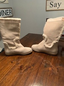 cole haan fur boots